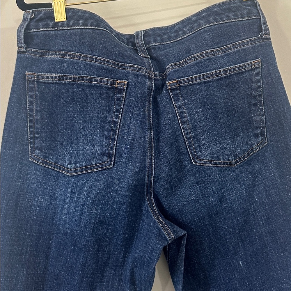 Talbots Flawless High Waist Straight Ankle Jeans 10 - Picture 6 of 12
